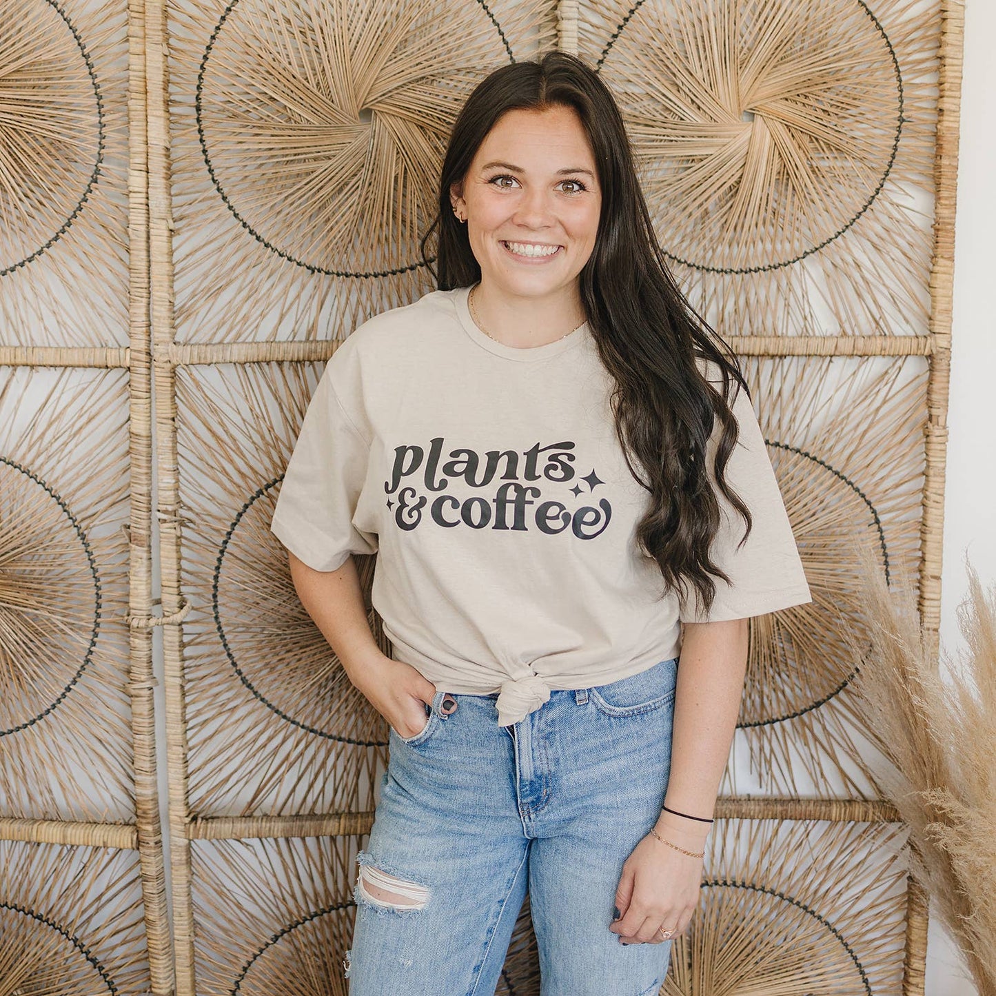 Plants & Coffee: Sand: XL