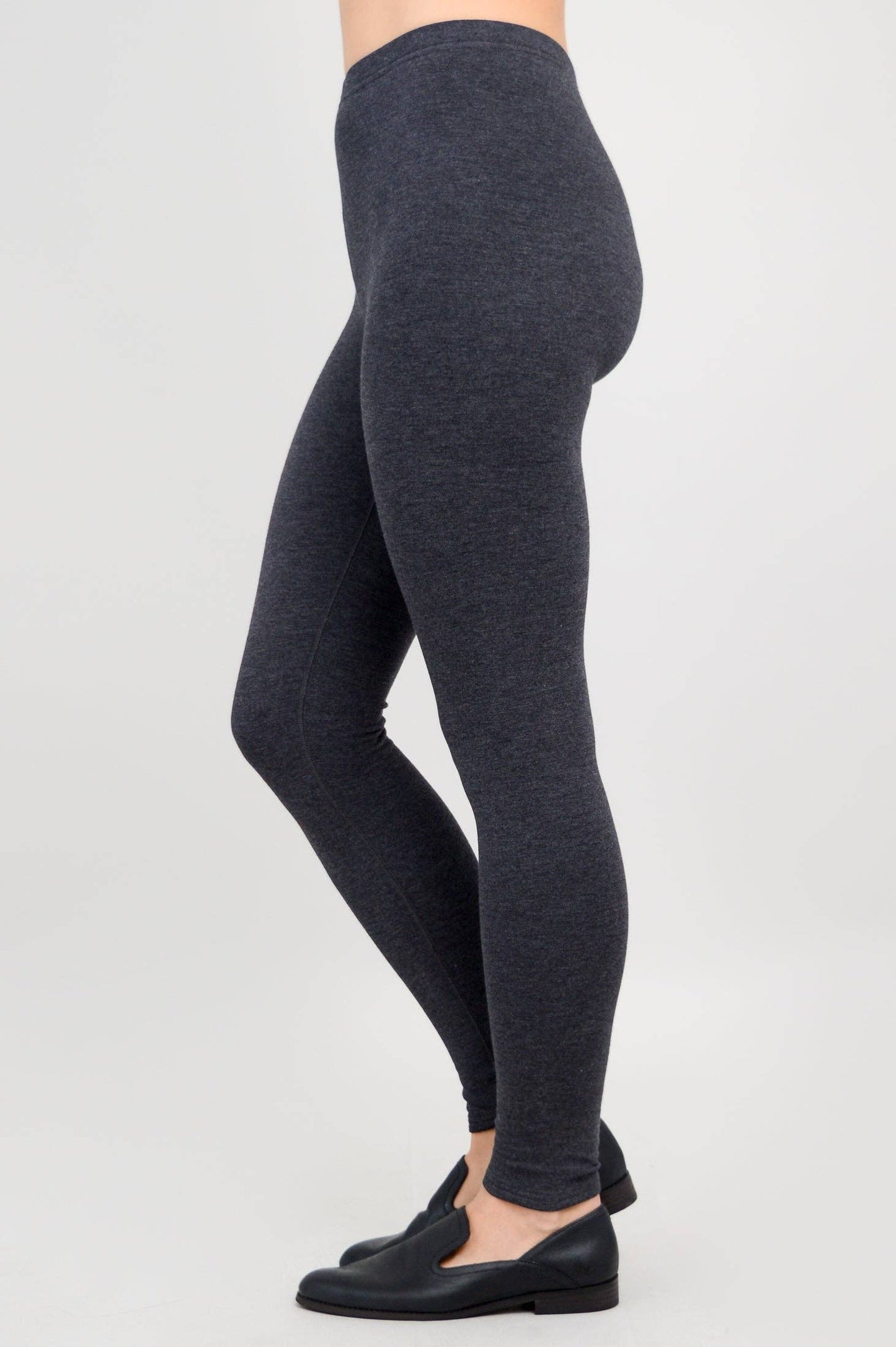 Bobbi Legging, Granite, Bamboo Fleece: 3X