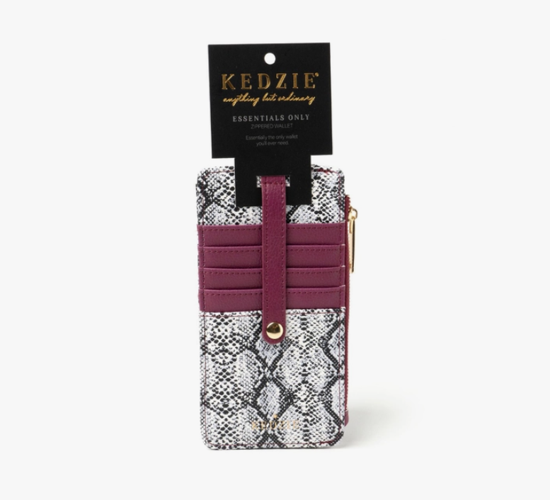 Zippered Wallet - Kedzie Essentials