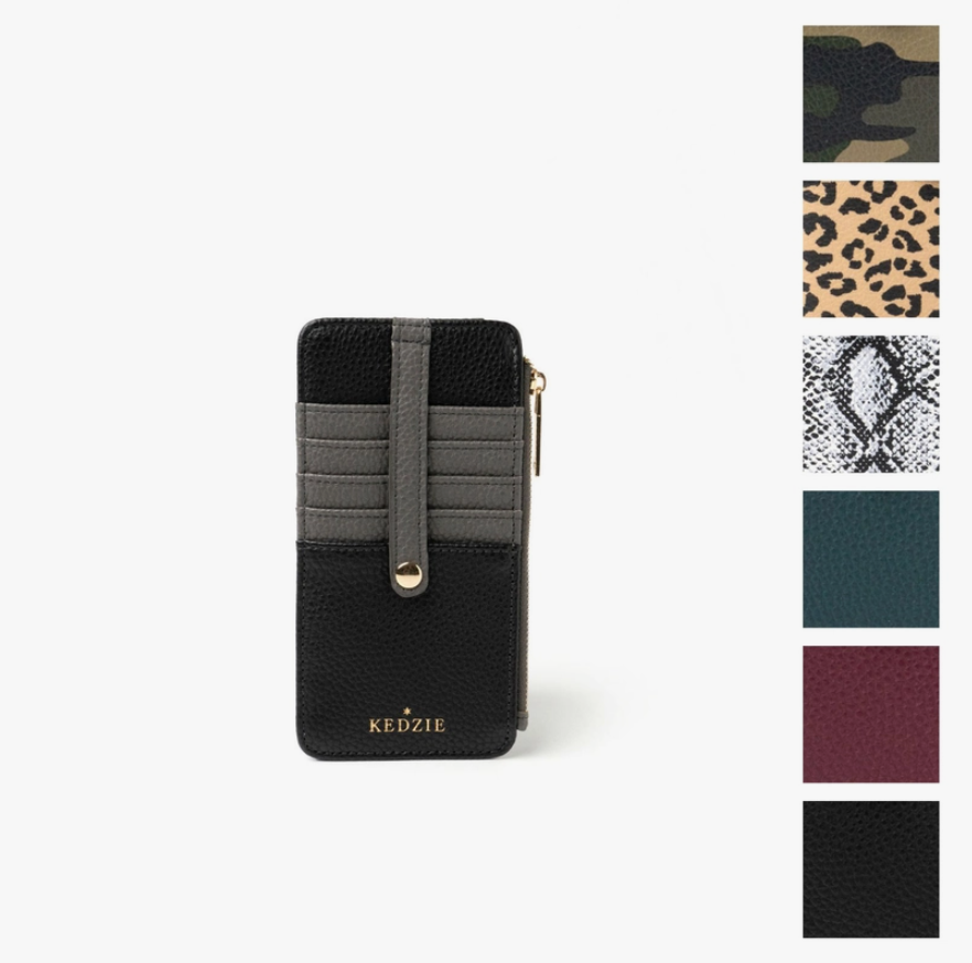 Zippered Wallet - Kedzie Essentials