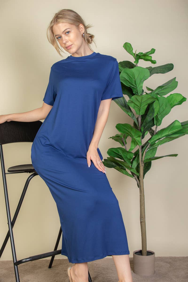 Side Pocket Tee Dress: Mango