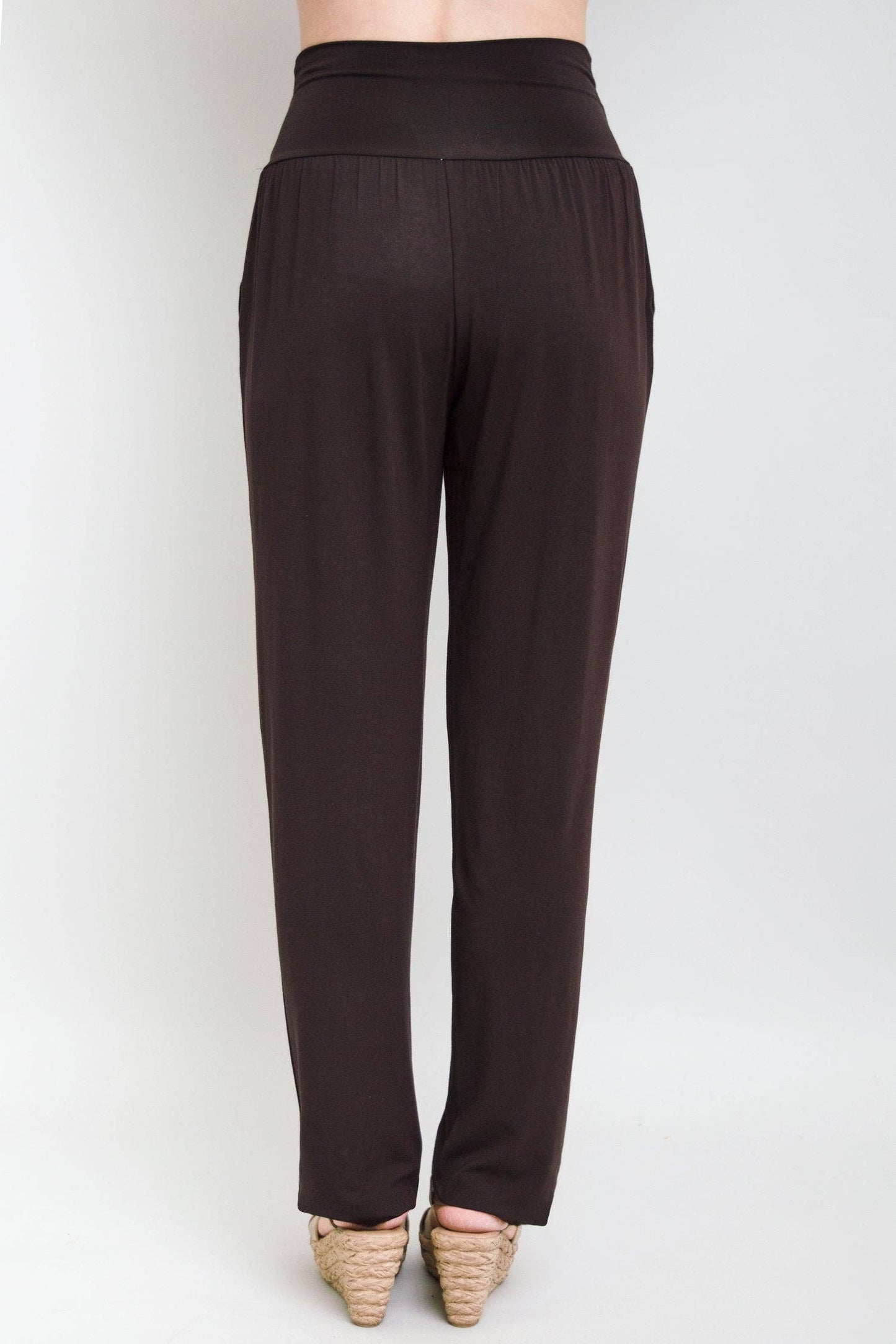 Clair Pant, Coffee, Bamboo: 3X