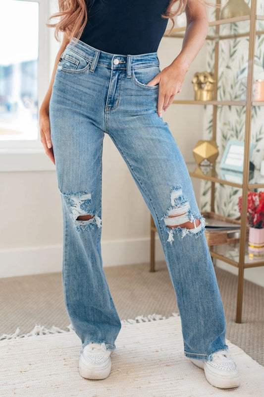 High Rise 90's Straight Jean 24W