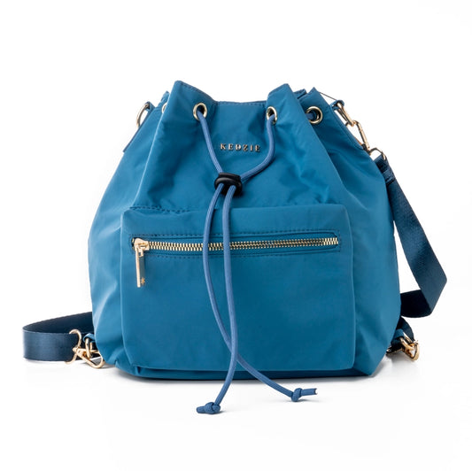 Kedzie Blue Aries Bucket Bag