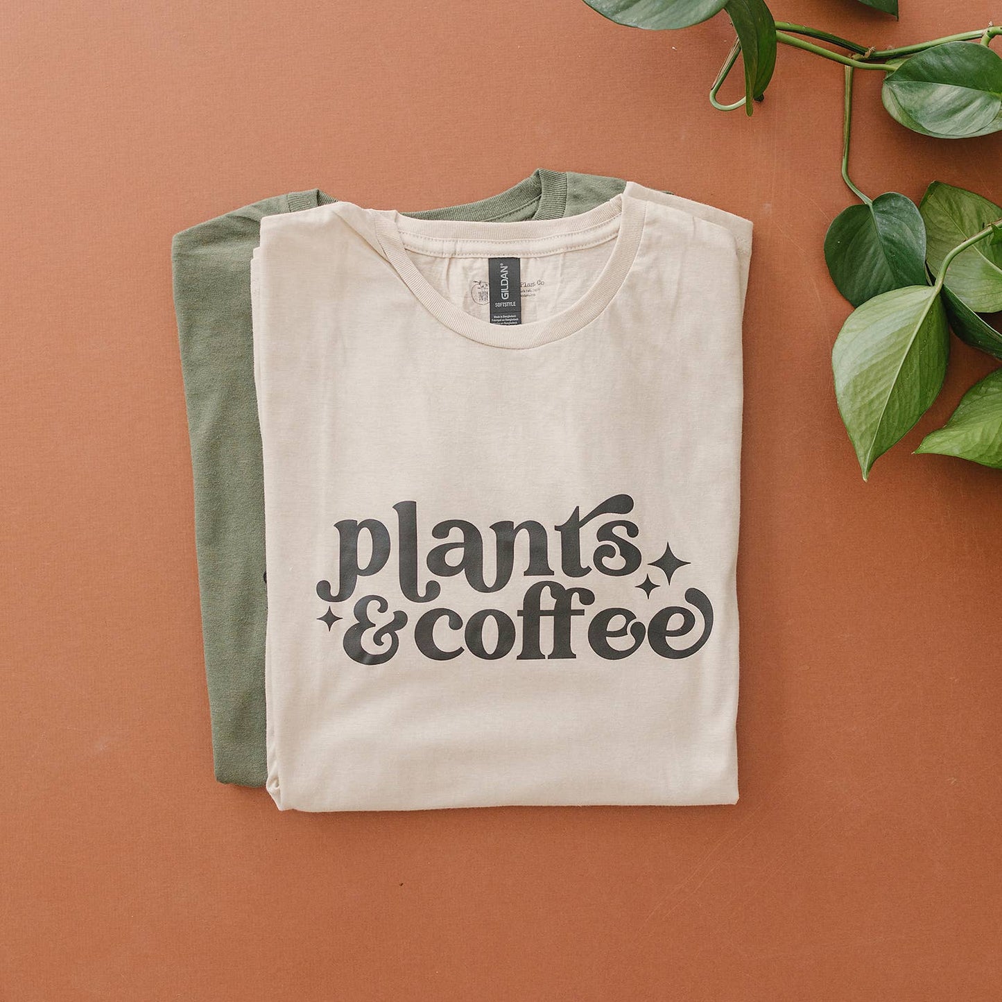 Plants & Coffee: military green