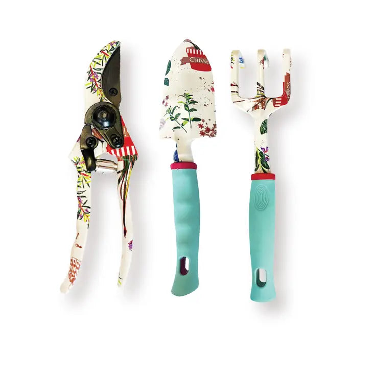 Garden Fresh Herbs 3 Piece Garden Tool Set