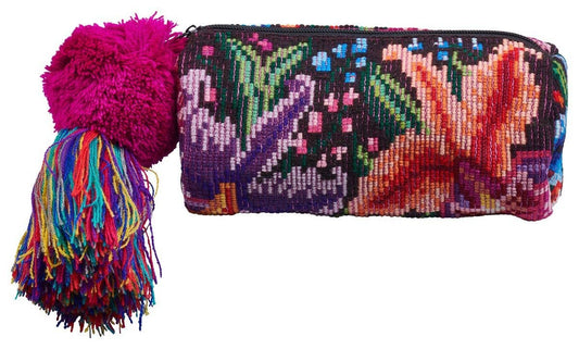 Pom Pom Cosmetic Pouch