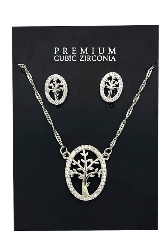 TREE OF LIFE PENDANT NECKLACE SET