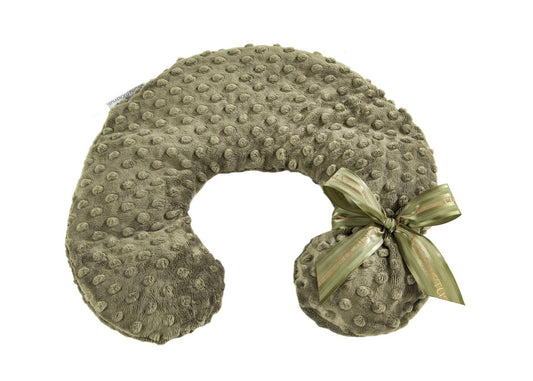 Neck Pillow - Eucalyptus Green Dot