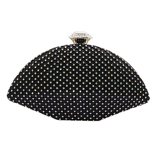 Bling Evening Clutch Crossbody Bag