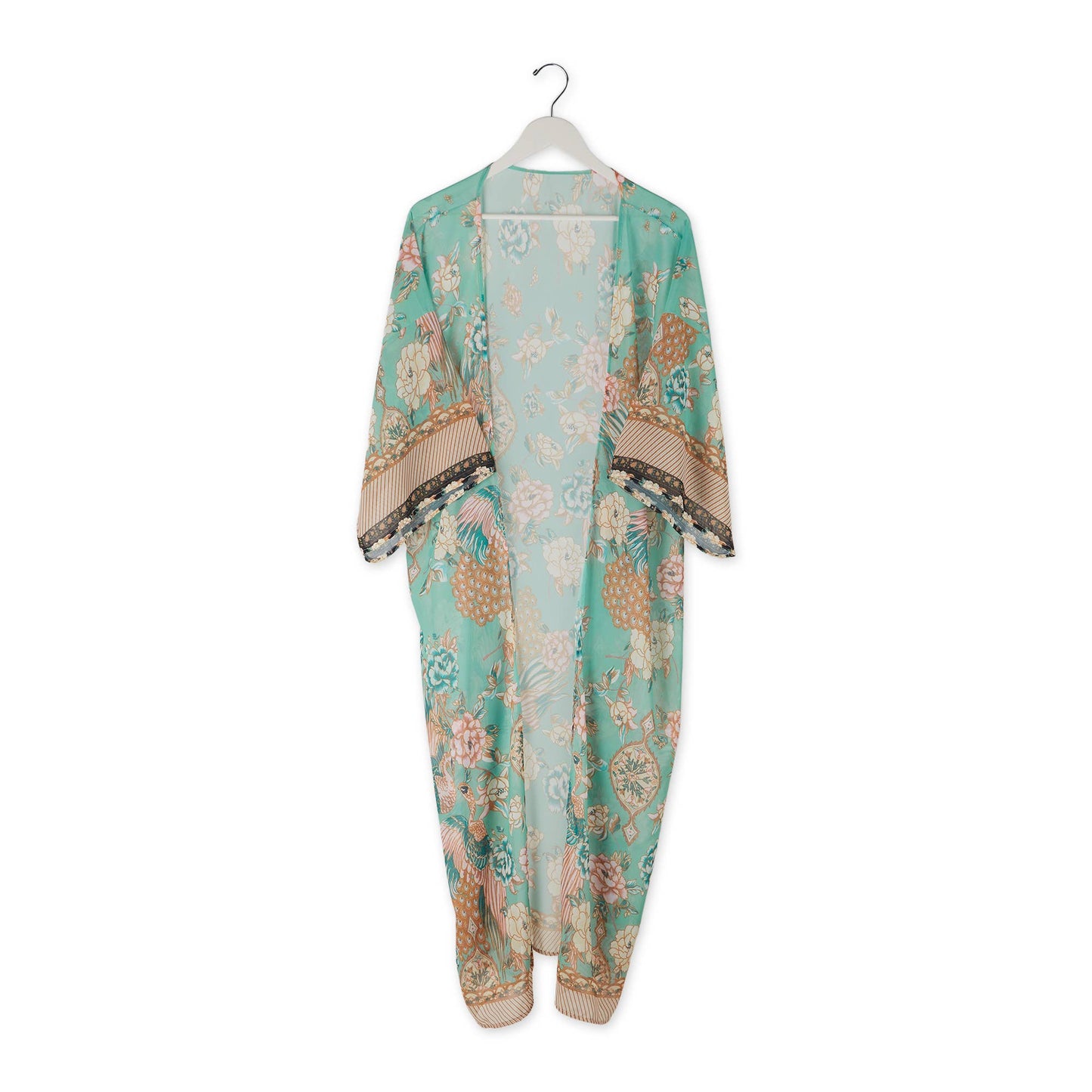 Vintage Peacock Kimono