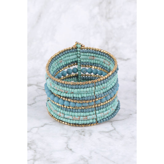 CCB FIMO WRAP CUFF BRACELET